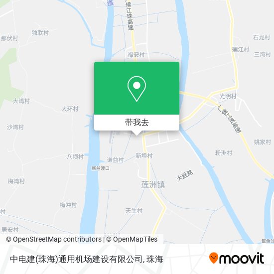 中电建(珠海)通用机场建设有限公司地图