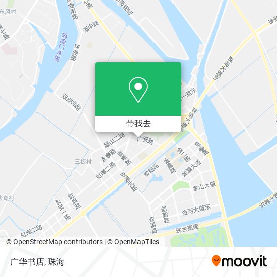 广华书店地图