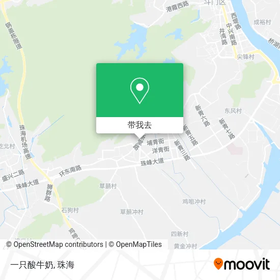 一只酸牛奶地图