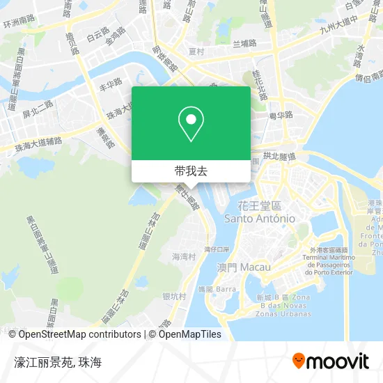 濠江丽景苑地图