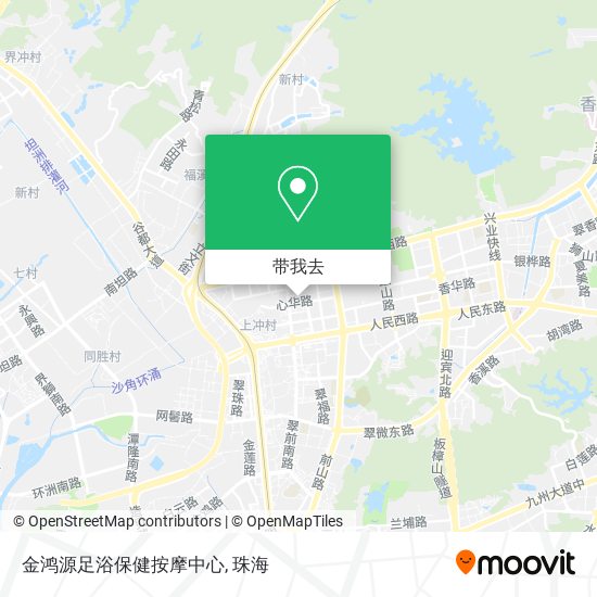 金鸿源足浴保健按摩中心地图
