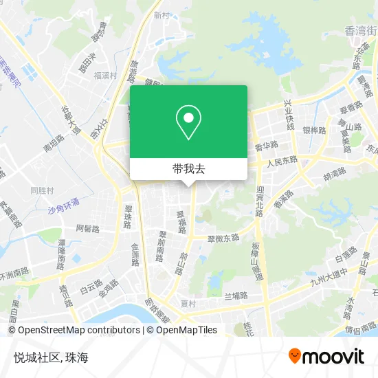 悦城社区地图