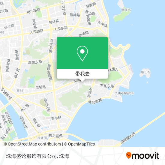珠海盛论服饰有限公司地图