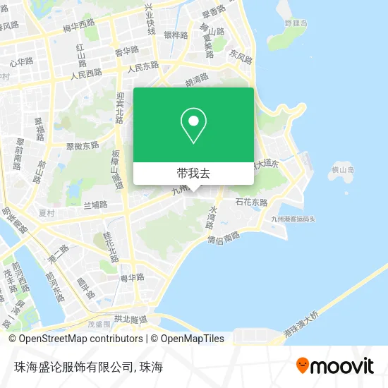 珠海盛论服饰有限公司地图