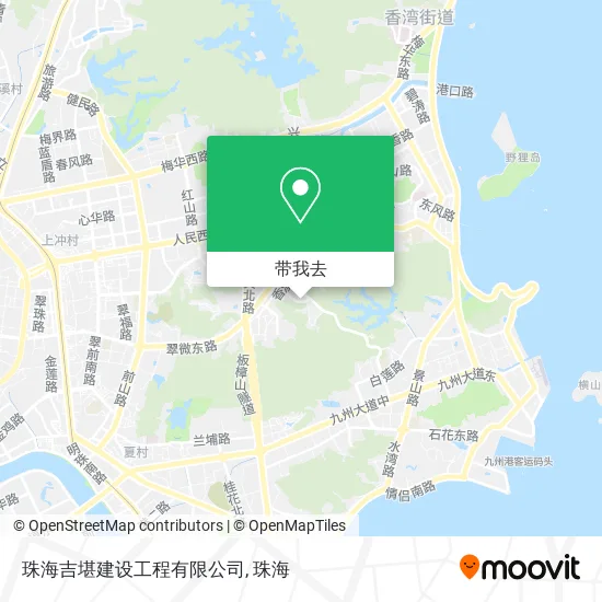 珠海吉堪建设工程有限公司地图