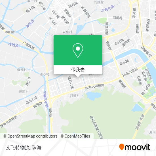 艾飞特物流地图