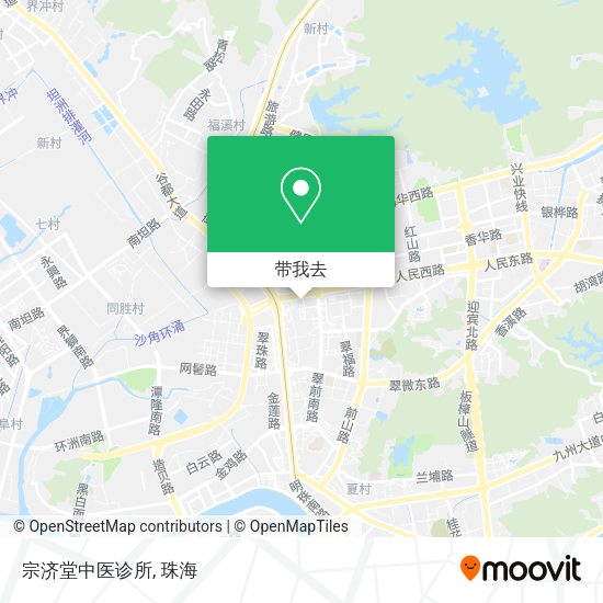 宗济堂中医诊所地图