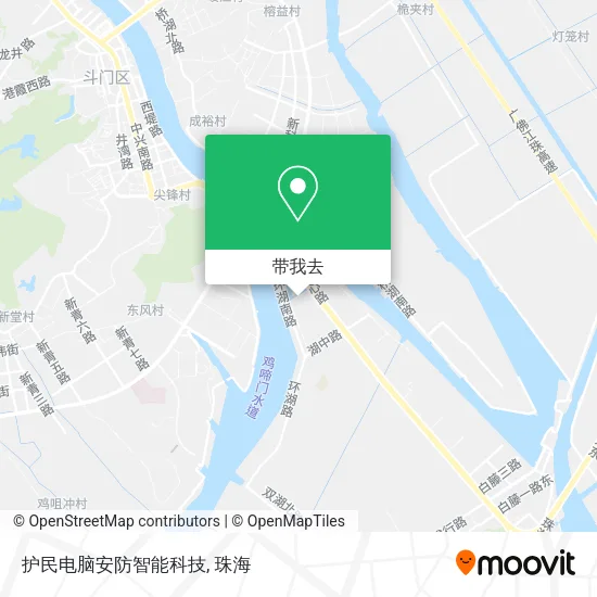 护民电脑安防智能科技地图