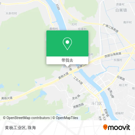 黄杨工业区地图