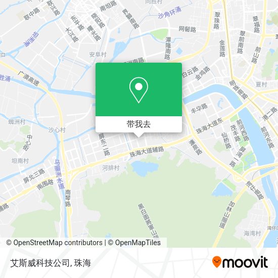 艾斯威科技公司地图