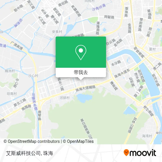 艾斯威科技公司地图
