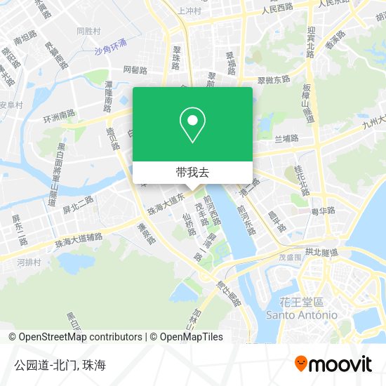 公园道-北门地图