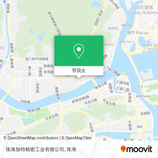 珠海加特精密工业有限公司地图
