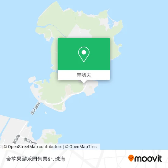 金苹果游乐园售票处地图