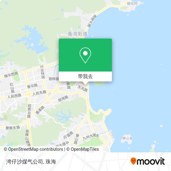 湾仔沙煤气公司地图