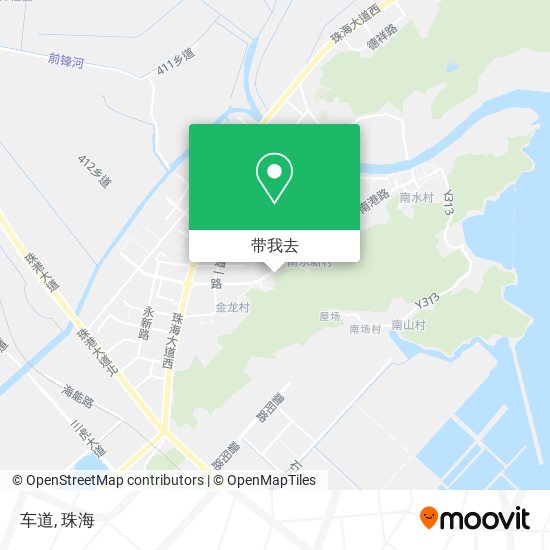 车道地图