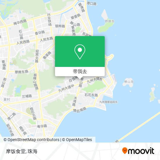 摩饭食堂地图