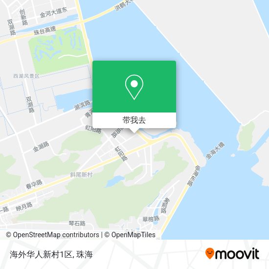 海外华人新村1区地图