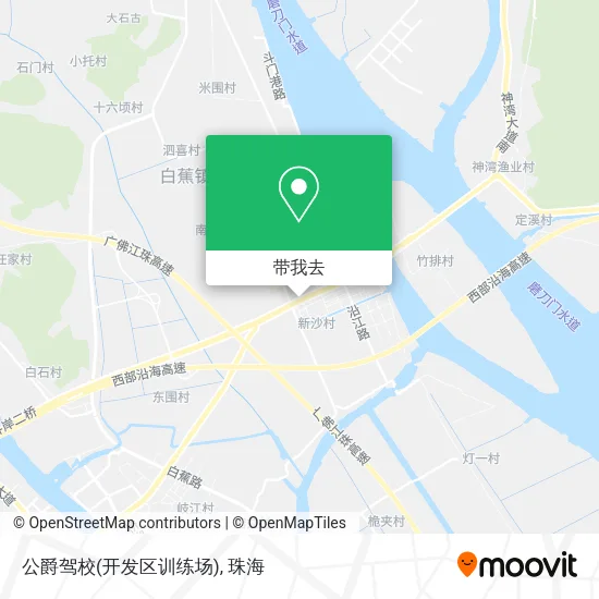 公爵驾校(开发区训练场)地图