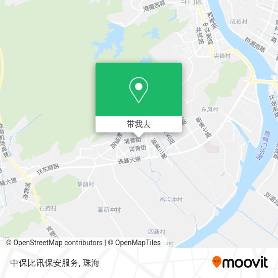 中保比讯保安服务地图