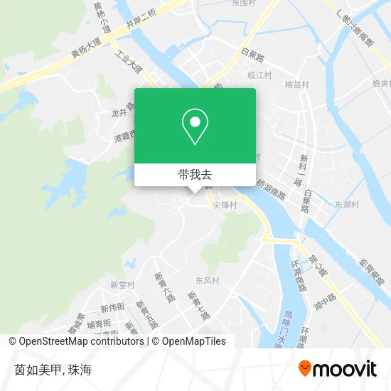 茵如美甲地图
