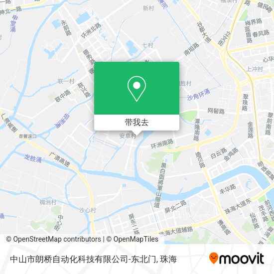 中山市朗桥自动化科技有限公司-东北门地图