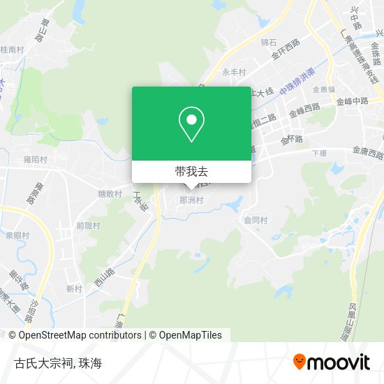 古氏大宗祠地图