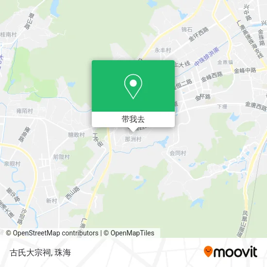 古氏大宗祠地图