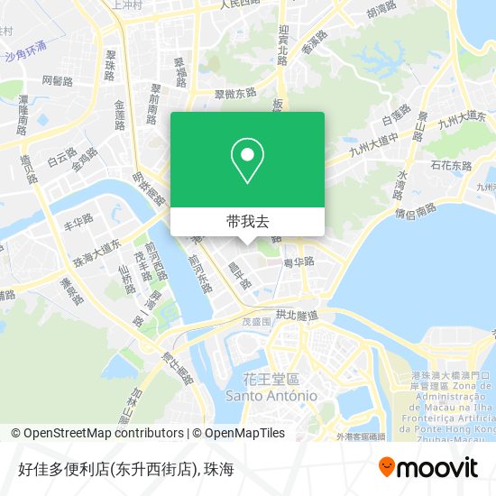 好佳多便利店(东升西街店)地图