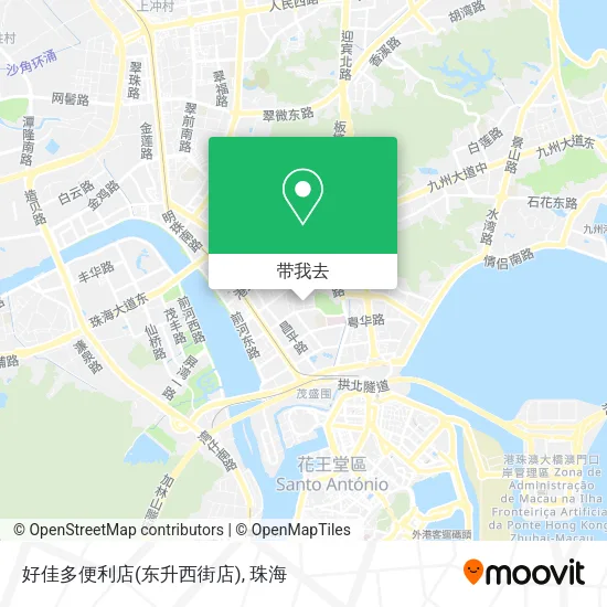 好佳多便利店(东升西街店)地图