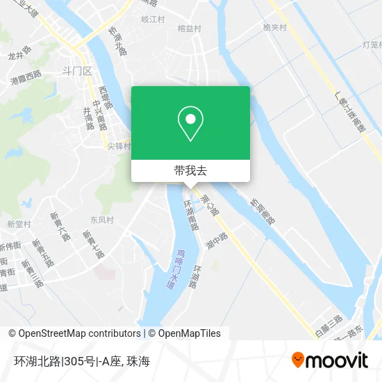 环湖北路|305号|-A座地图