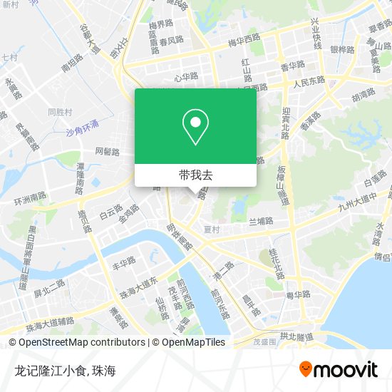 龙记隆江小食地图
