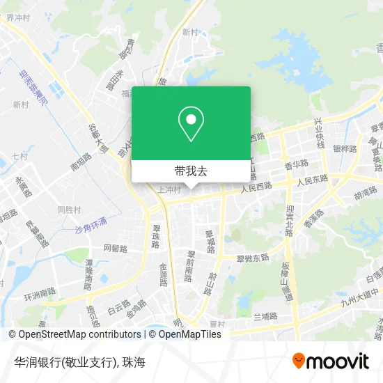 华润银行(敬业支行)地图