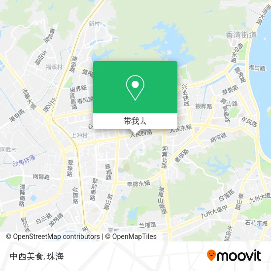 中西美食地图
