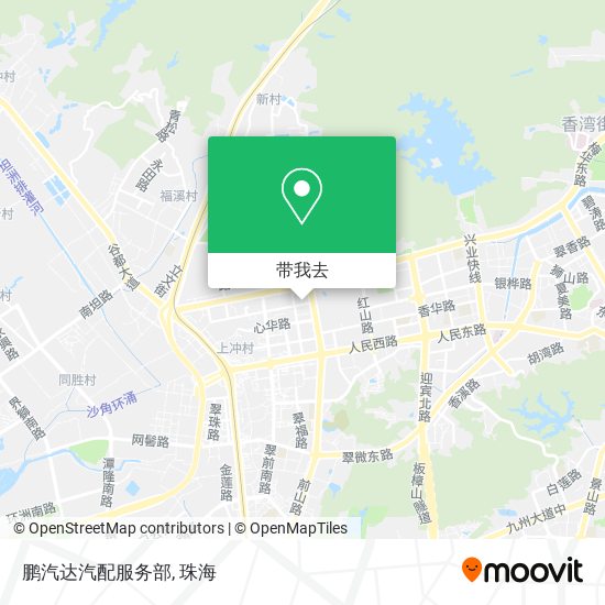 鹏汽达汽配服务部地图