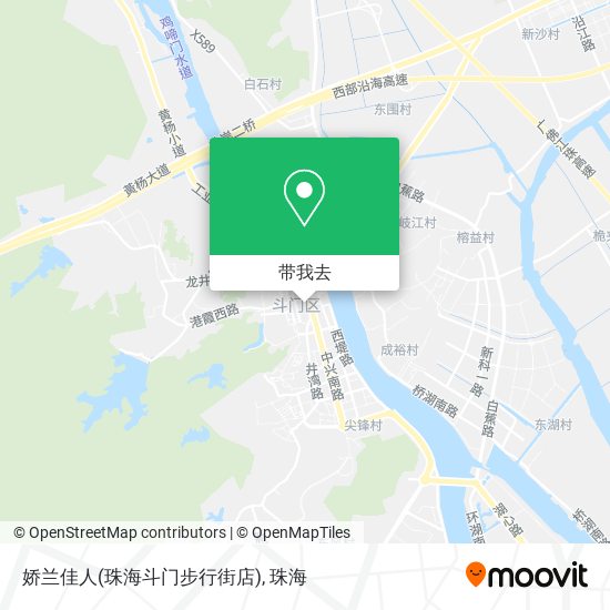 娇兰佳人(珠海斗门步行街店)地图