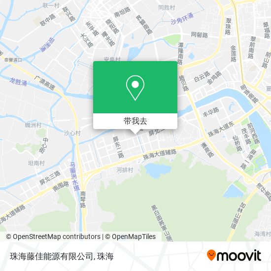珠海藤佳能源有限公司地图