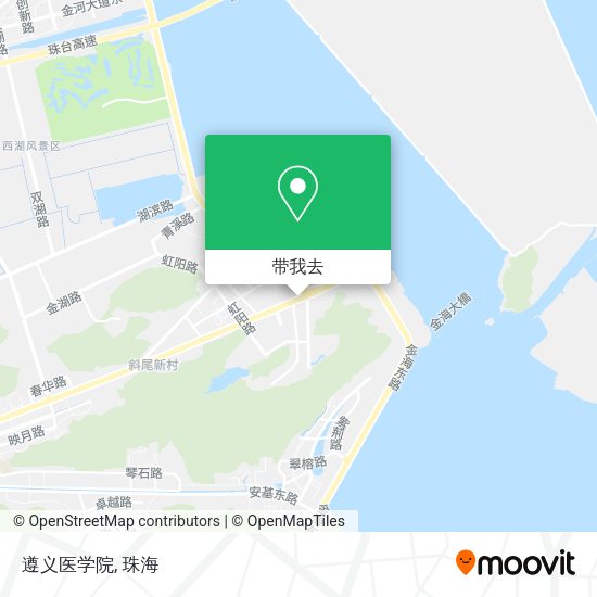 遵义医学院地图