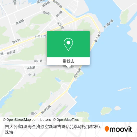 吉大公寓(珠海金湾航空新城吉珠店)(原乌托邦客栈)地图