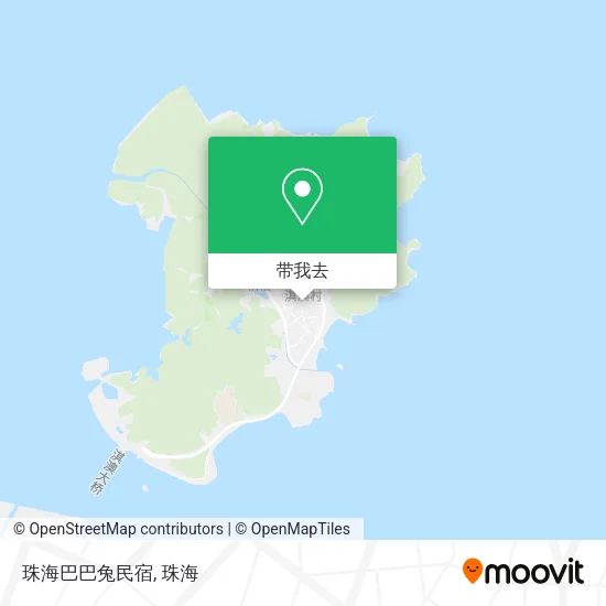 珠海巴巴兔民宿地图