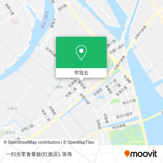 一扫光零食量贩(红旗店)地图