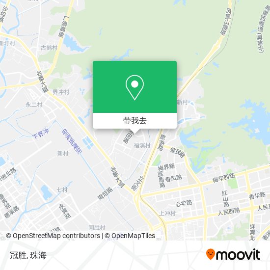 冠胜地图