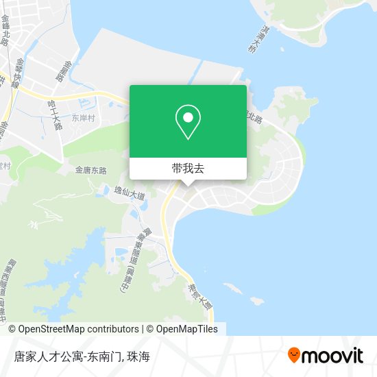唐家人才公寓-东南门地图