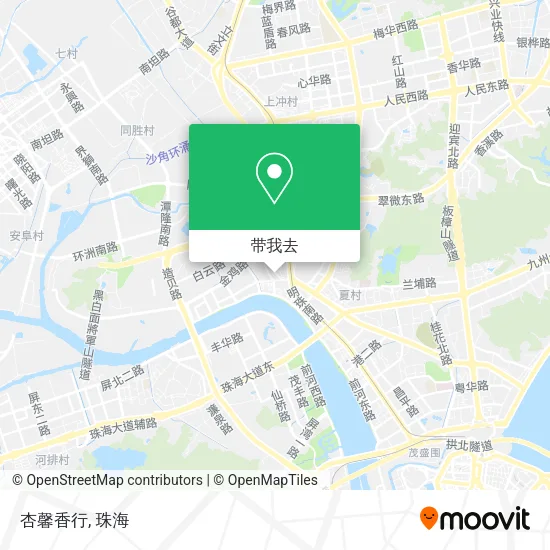 杏馨香行地图