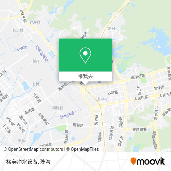 格美净水设备地图