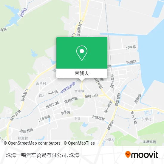 珠海一鸣汽车贸易有限公司地图