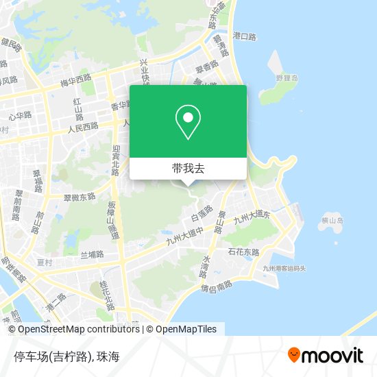 停车场(吉柠路)地图