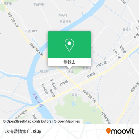 珠海爱情旅店地图