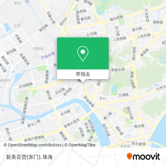 新美百货(东门)地图