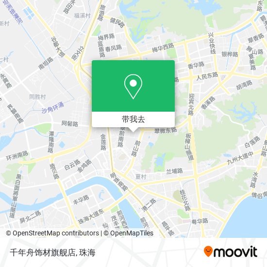千年舟饰材旗舰店地图